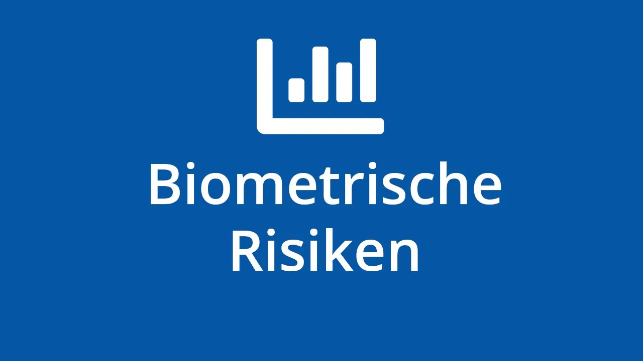 Biometrische Risiken in der Anwendung FinanzPlaner Online