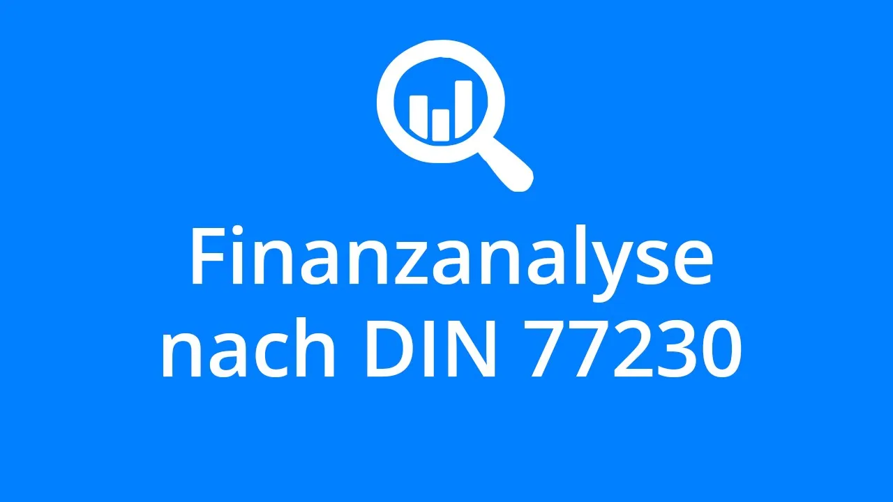 Finanzanalyse nach DIN 77230 in der Anwendung FinanzPlaner Online